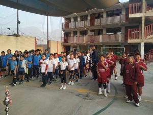 Organizadores del Campeonato Interescolar de Fulbito y Vóley - Nivel Primaria 2019